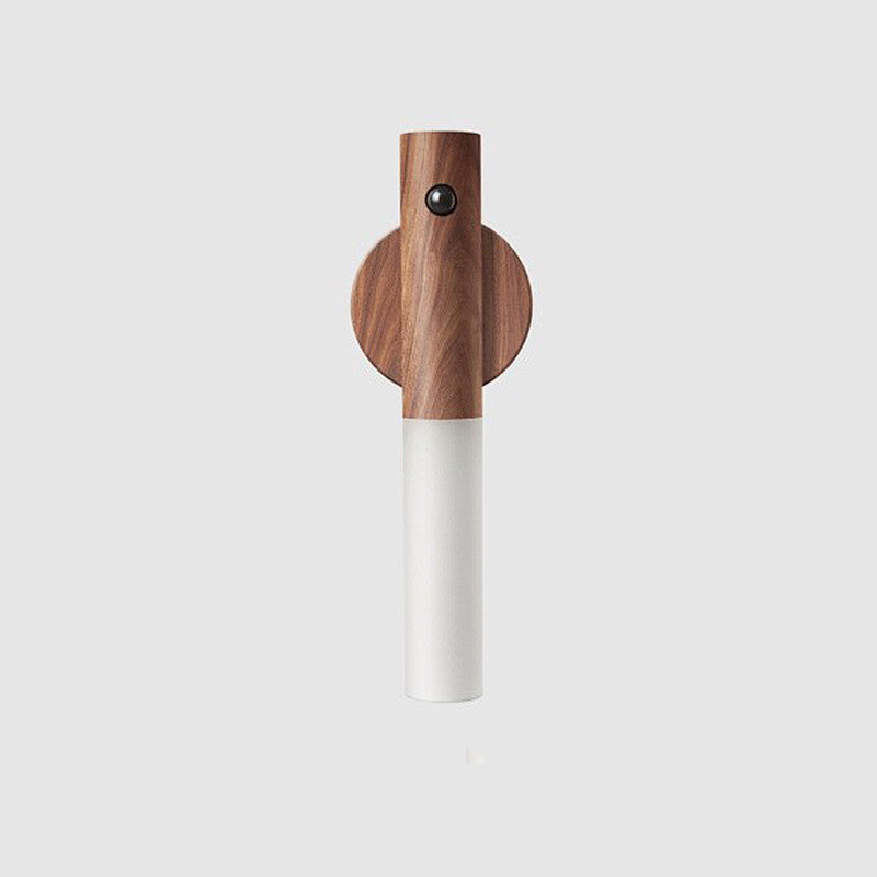 Magnetische oplaadbare houten wandlamp