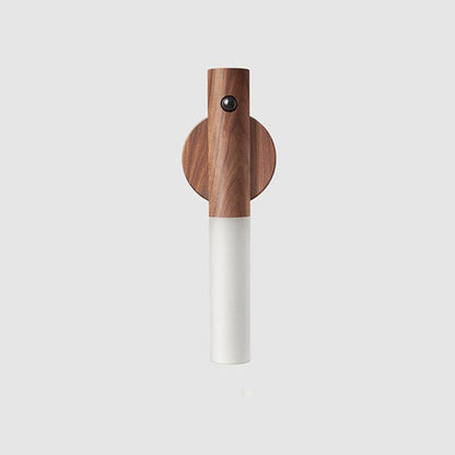 Magnetische oplaadbare houten wandlamp