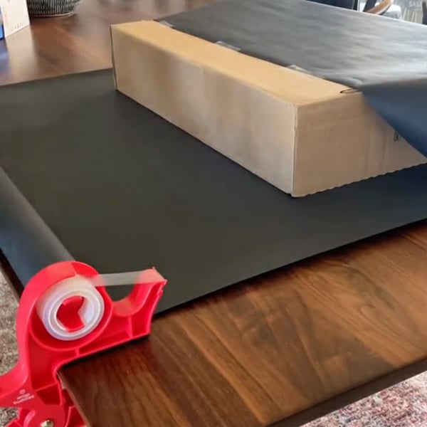 Inpakpapier lijm