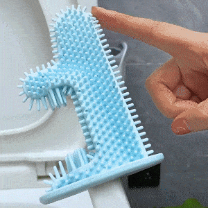 Bacteriedodende toiletborstel met desinfecterende kop
