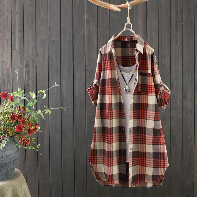 Dames linnen blouse