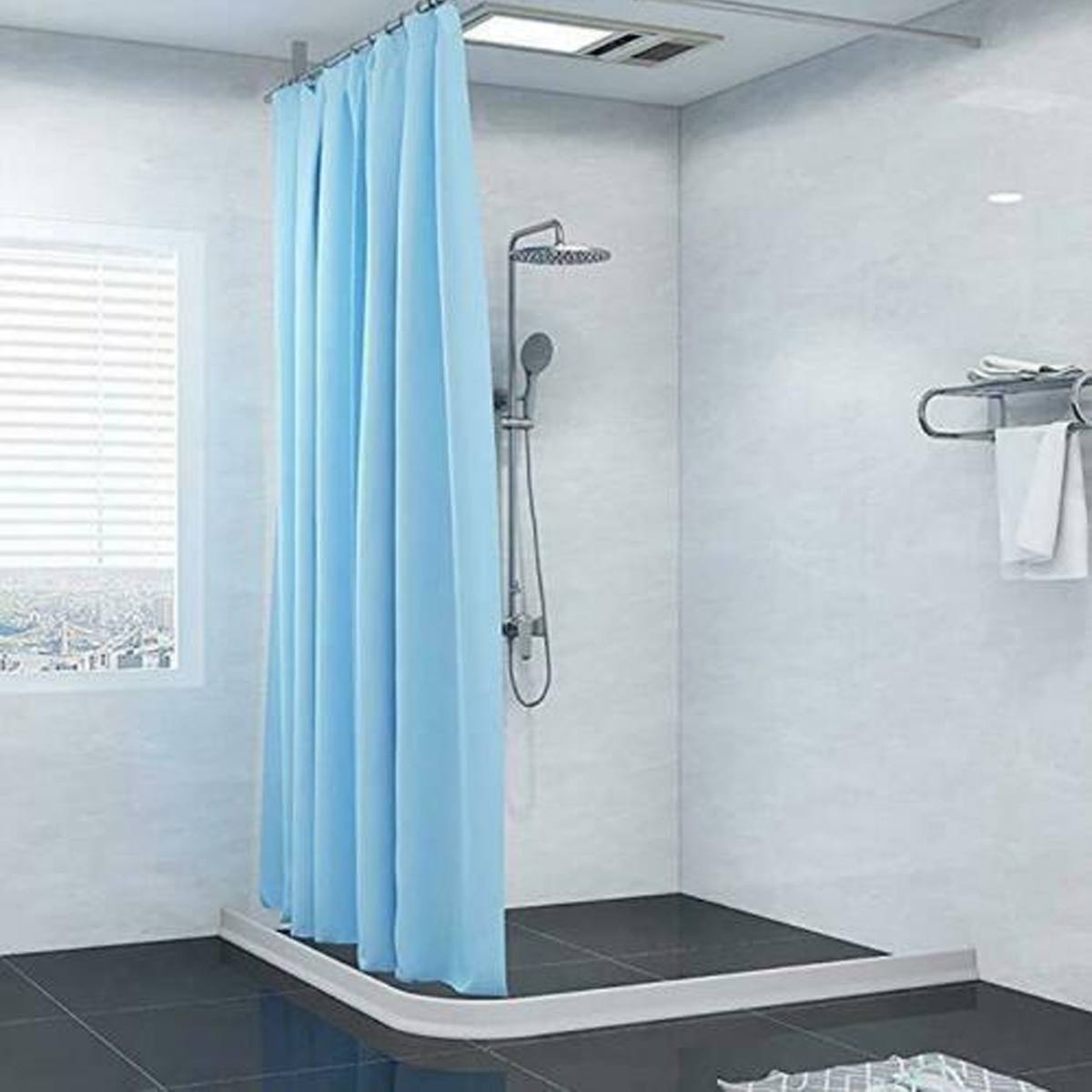 Siliconen douchebarrière