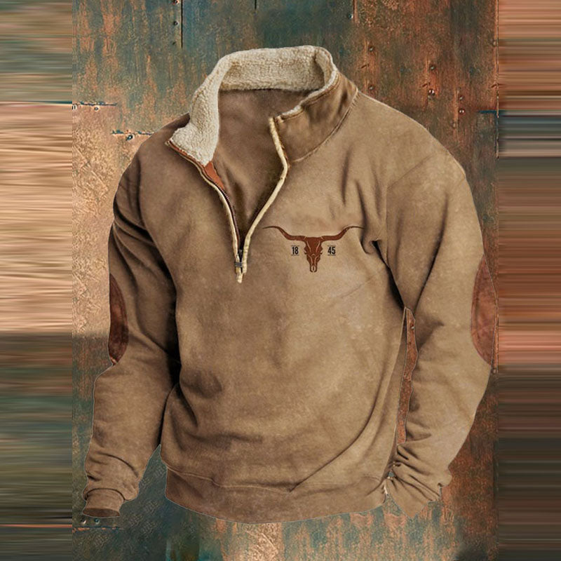 Warm shirt met teddyvoering voor heren