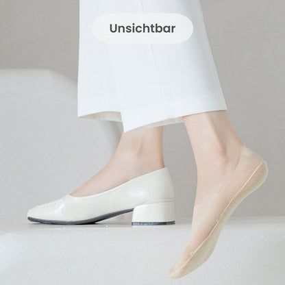 Unsichtbare Atmungsaktive Socken aus Eisseide
